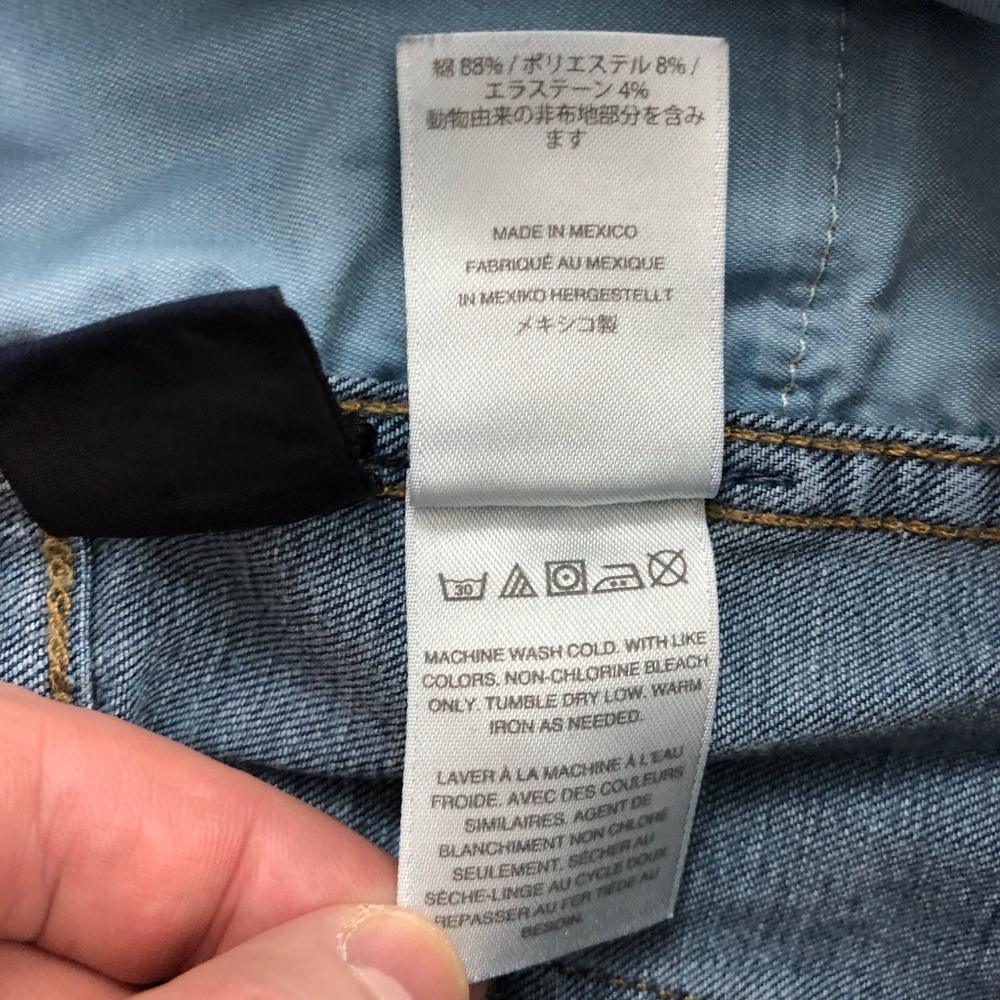 Madewell 10" High-Rise Skinny Blue Jeans Womens 29 Medium Wash Cotton Blend - Picture 11 of 14